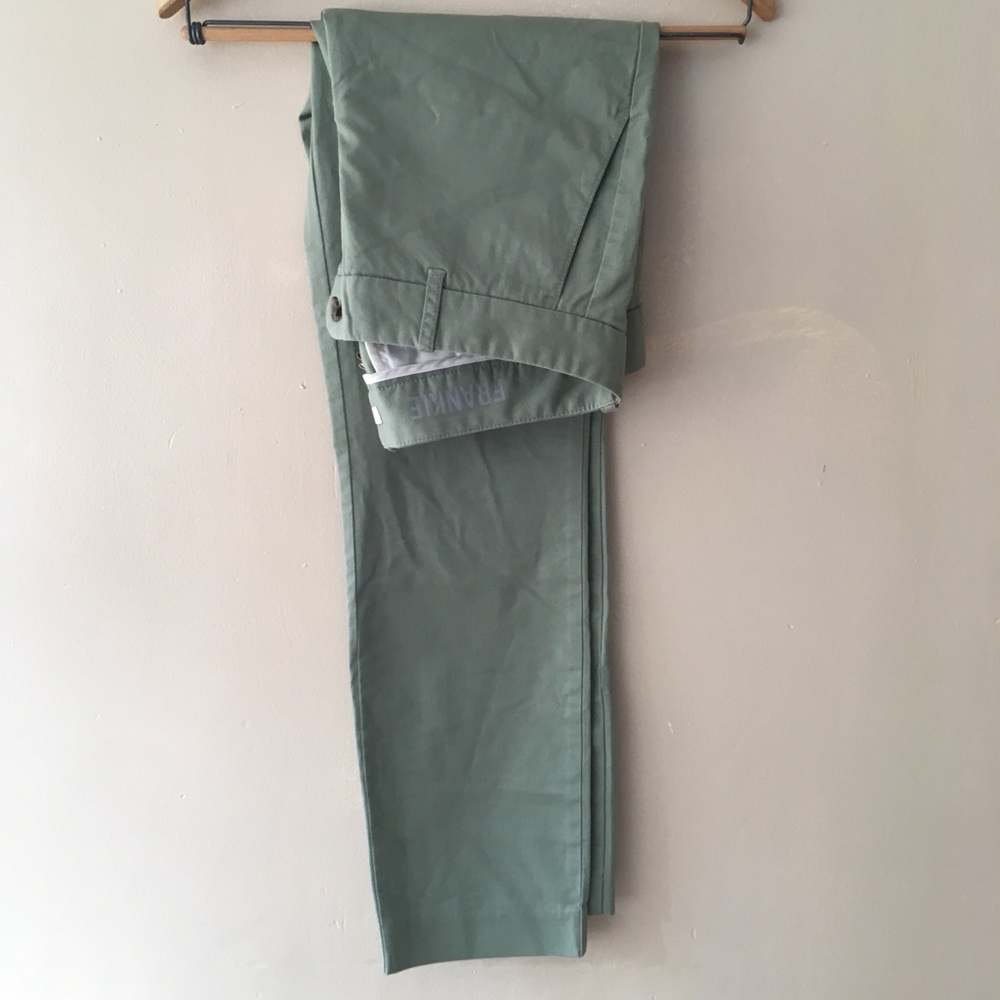 J crew stretch cotton Frankie pants